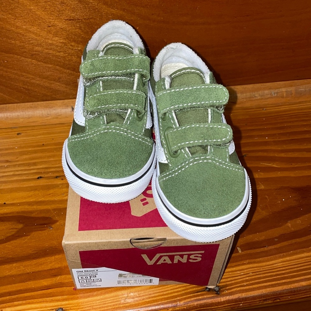 Vans, Size 6, Green(theory pesto)
